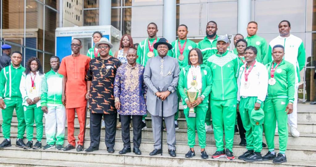 Africa Wrestling Championships: Governor Diri Rewards Oborududu, Other 