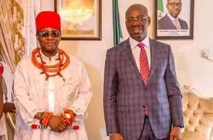 Obaseki congratulates Oba of Benin on birthday, 7th coronation ...